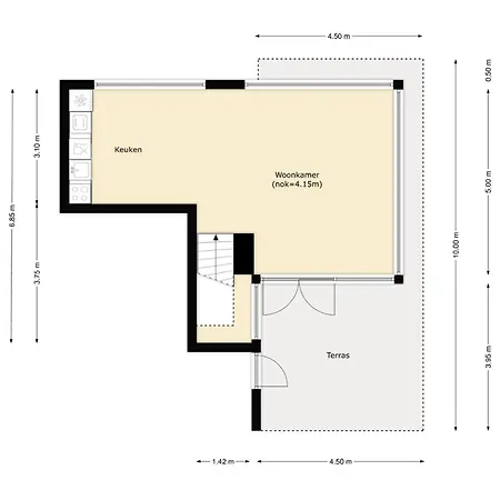 דירה Penthouse De Parelduiker - Kabbelaarsbank אאודורפ