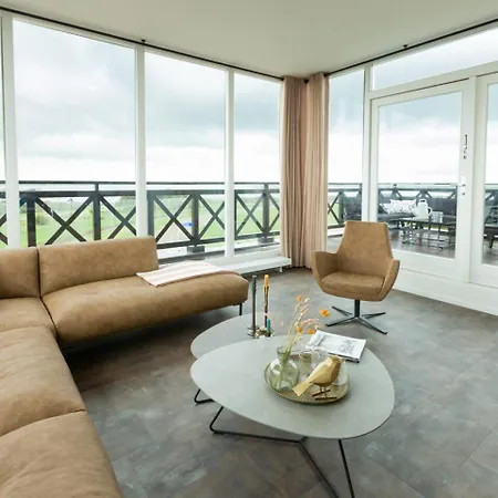 アパート Penthouse De Parelduiker - Kabbelaarsbank アウドルプ