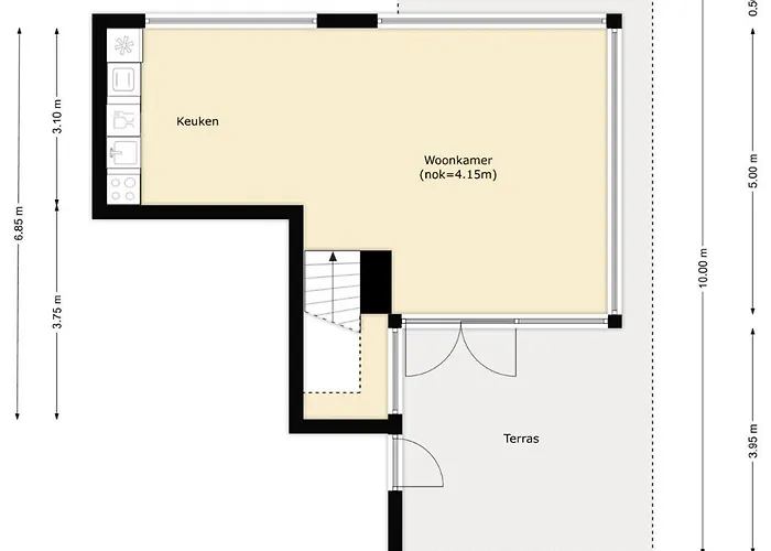 דירה Penthouse De Parelduiker - Kabbelaarsbank אאודורפ